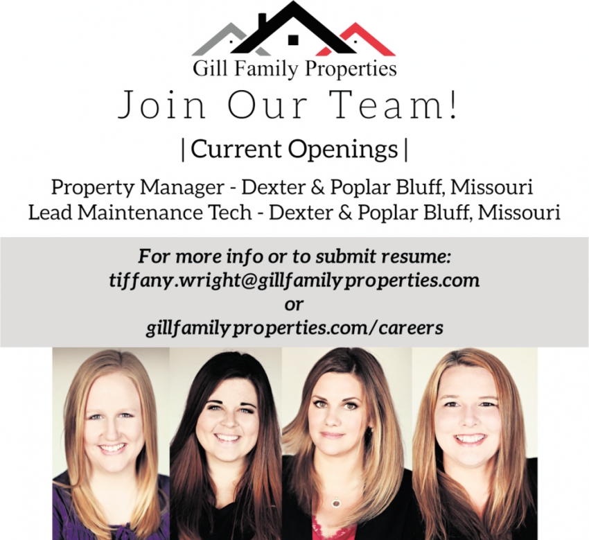 Property Manager & Lead Maintenance Tech, Gill Family Properties