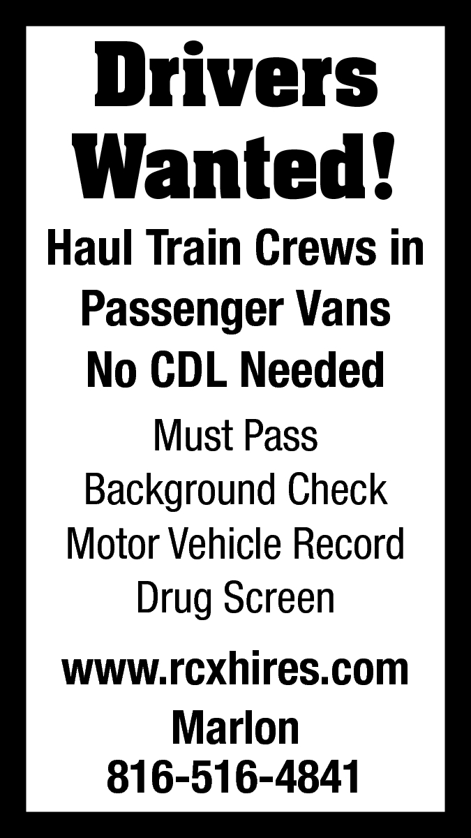 Drivers, Railcrew Xpress